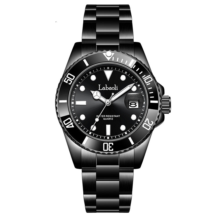 New waterproof men's quartz watch