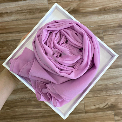 Hijab Solid Chiffon Scarf