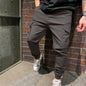 Men's sports pants with pockets casual cargo pants