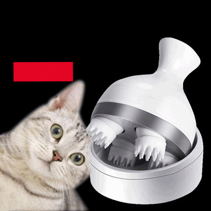 Head massager for cats and pets for the home