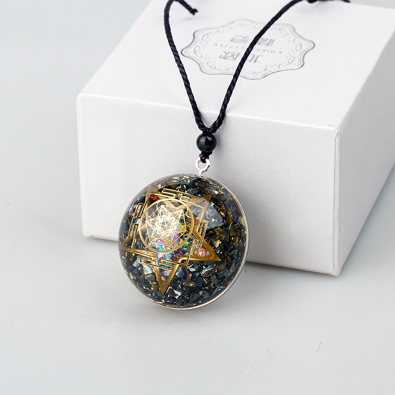 Orgone Energy Pendant Gemstone Yoga Pendant