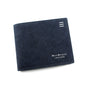 New personalized short men's wallet fashionable screen printing frosted clutch wallet
