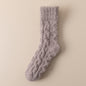 Winter Warme Fuzzy Coral Fleece Socken Frauen Männer Samt Verdickt Zuhause Schlafende Bodens ocken