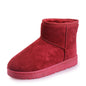 Snow boots winter faux fur women's shoes