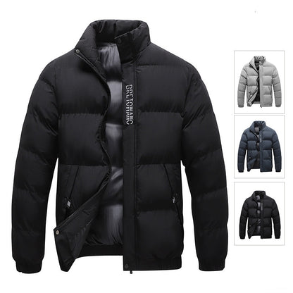 Winter Herren Warme gepolsterte Daunen jacke