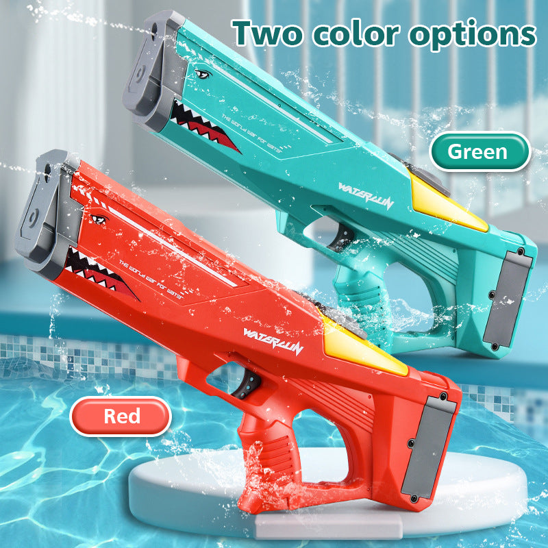 Automatic Electric Water Gun Toy Shark High Pressure Outdoor Summer Beach Toy Kids Adult Water Fight Pool Party Water Toys