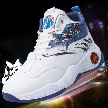 Breathable high-top basketball shoes