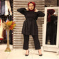 Mubarek Two Piece Muslim Sets Abaya Türkiye Hijab Dress Kaftan