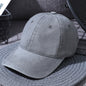 Washed baseball caps for men and women outdoor distressed sun hats simple caps