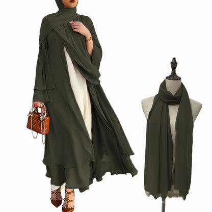 Neueste Muslimischen Abaya Mode Weiche Und Elegante Große