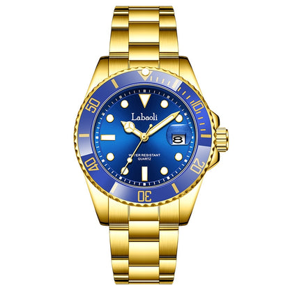 New waterproof men's quartz watch