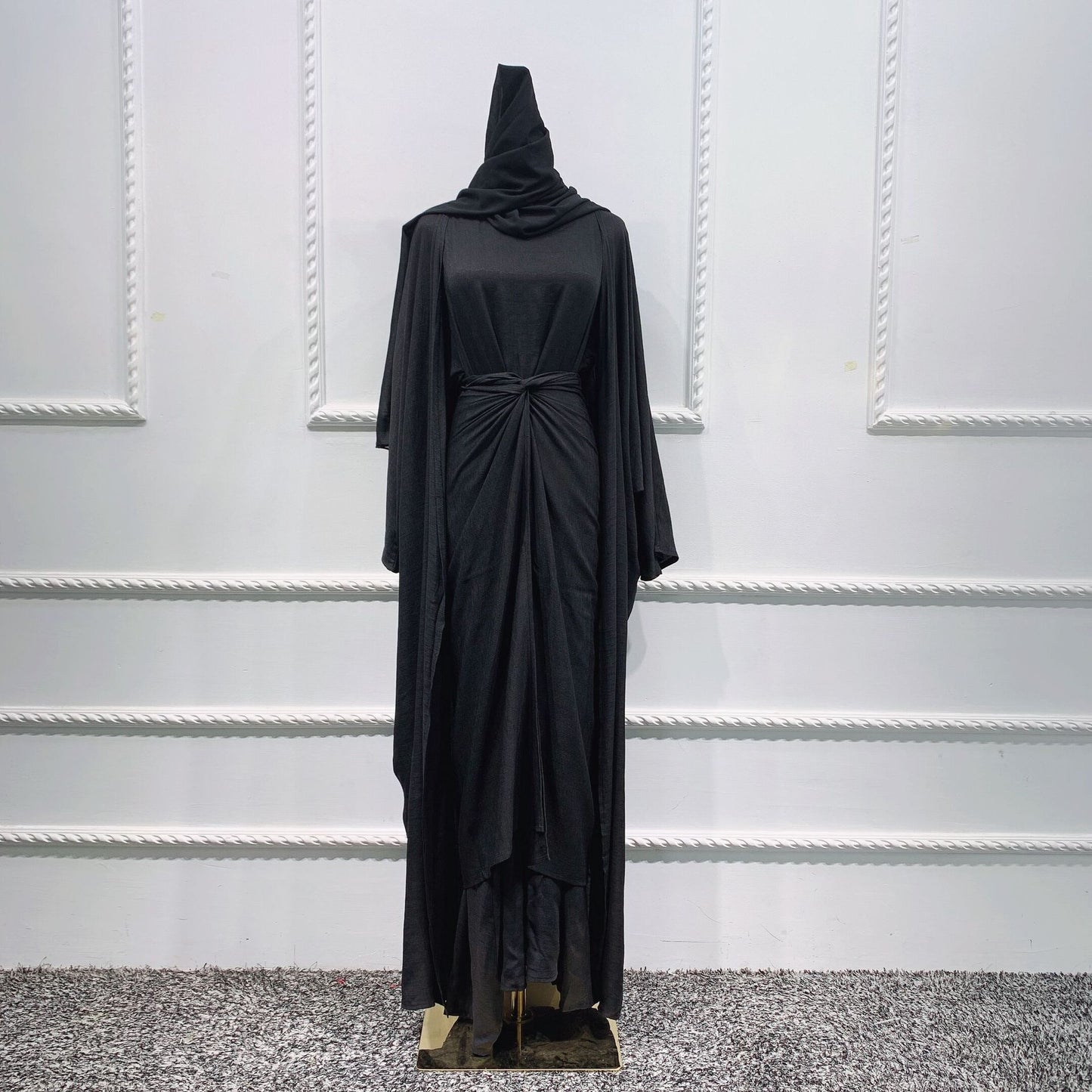 Ensemble Femme Muslime Kaftan Abaya Dubai Türkiye Islam