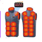 Intelligent self-heating vest with constant temperature USB charging