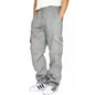 Men Pants Sweatpants Stretch Elastic Waist Jogger Sport Pants Drawstring Trousers Fashion Men Clothing