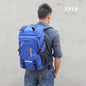 50L outdoor travel luggage backpack with large capacity and double shoulder