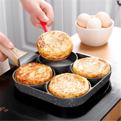 Four Hole Omelette Pan Non-stick Pan