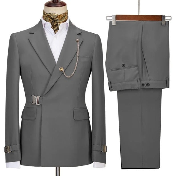 Men's fashion business leisure suit