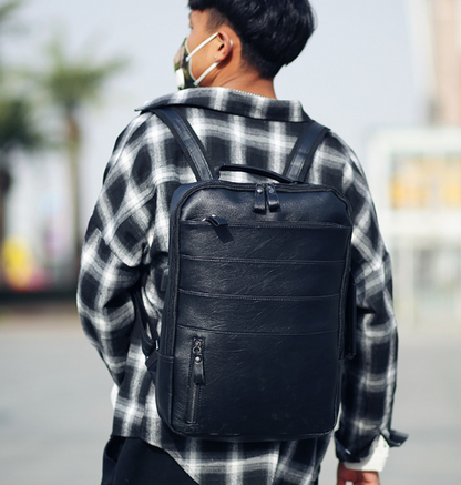 Men's bag fashionable computer backpack