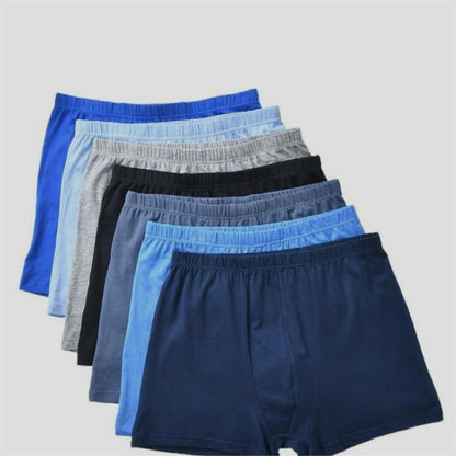 Herren-Boxershorts mit mittlerer Taille Baumwollshorts für mittlere und ältere Menschen