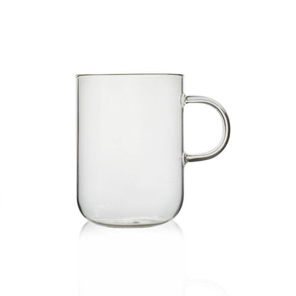 Glas Wasser Blumen Tee Kaffeetasse