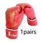 Flame Tiger boxing gloves. Boxing training gloves