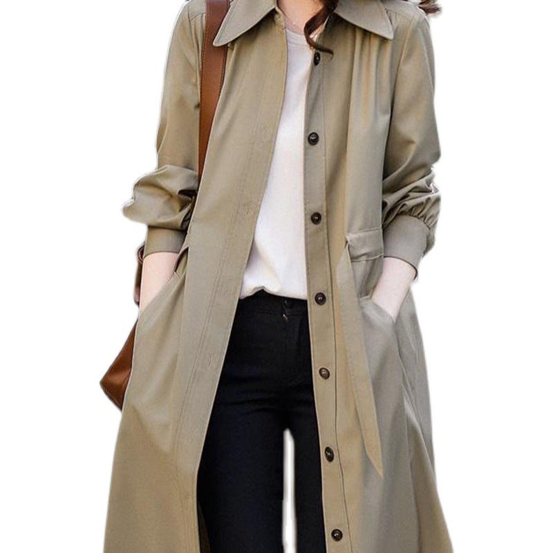 Versatile mid-length coat top