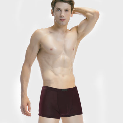 Breathable casual boxer shorts for men