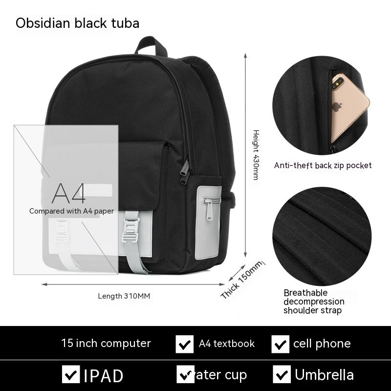 Versatile travel backpack with large capacity