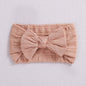 Baby Hair Accessories Elastic Head Band Edge Nylon Bow Headband for Kids