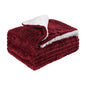 Thickened flannel lambswool composite double blanket leisure blanket gift blanket