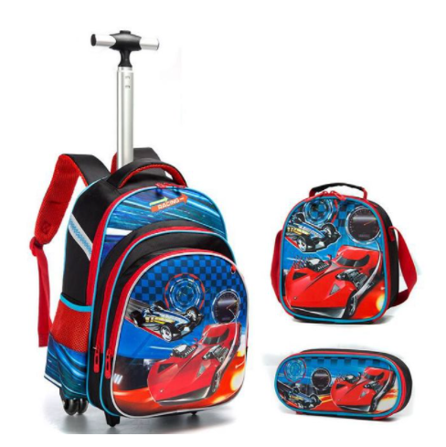 Dreiteilige Trolley-Tasche für Grundschüler