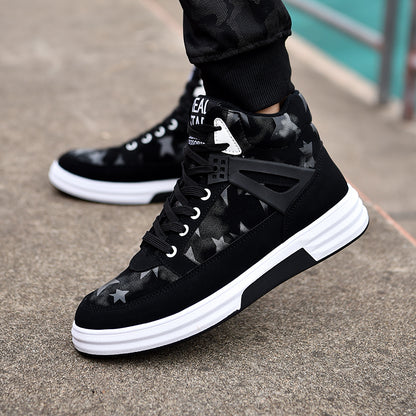 Casual Fashion Sneakers Men's Sneakers with Fleece Lining