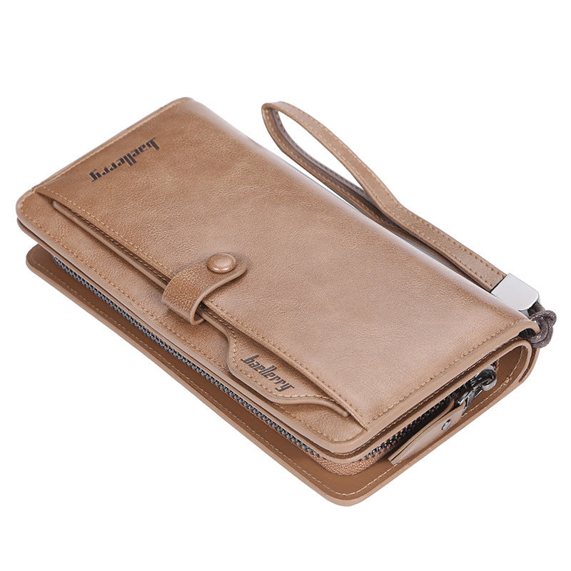 Retro multifunction cell phone bags wallet for men
