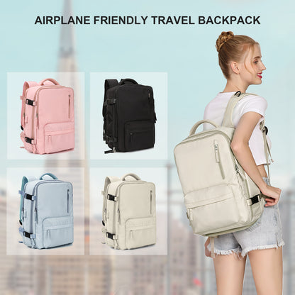 Fashionable travel backpack with large capacity