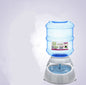 Cats Dogs Automatic Feeder Drinking Water Fountain Large Capacity Plastic Pets Dog Food Bowl Water Dispenser