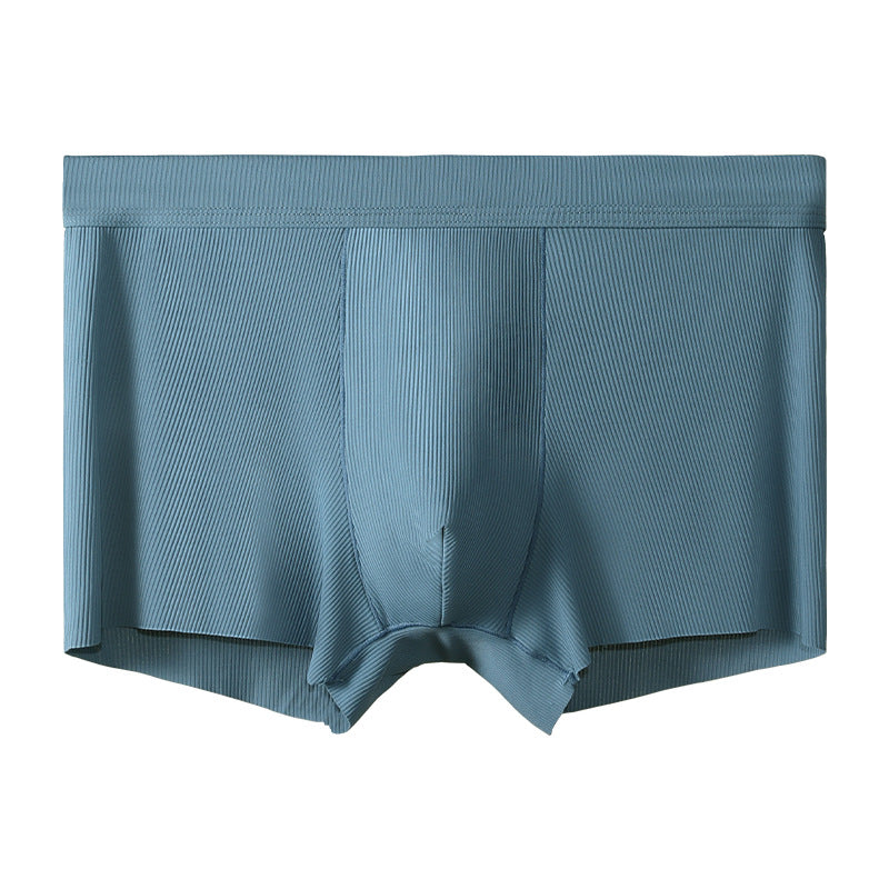 Ice Silk Antibacterial Underwear Men Summer Thin