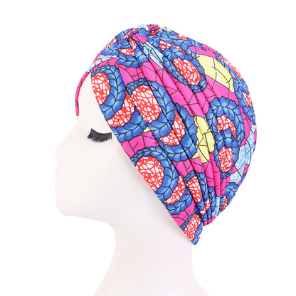 Women Fashion Hijab Cross Indian Hat