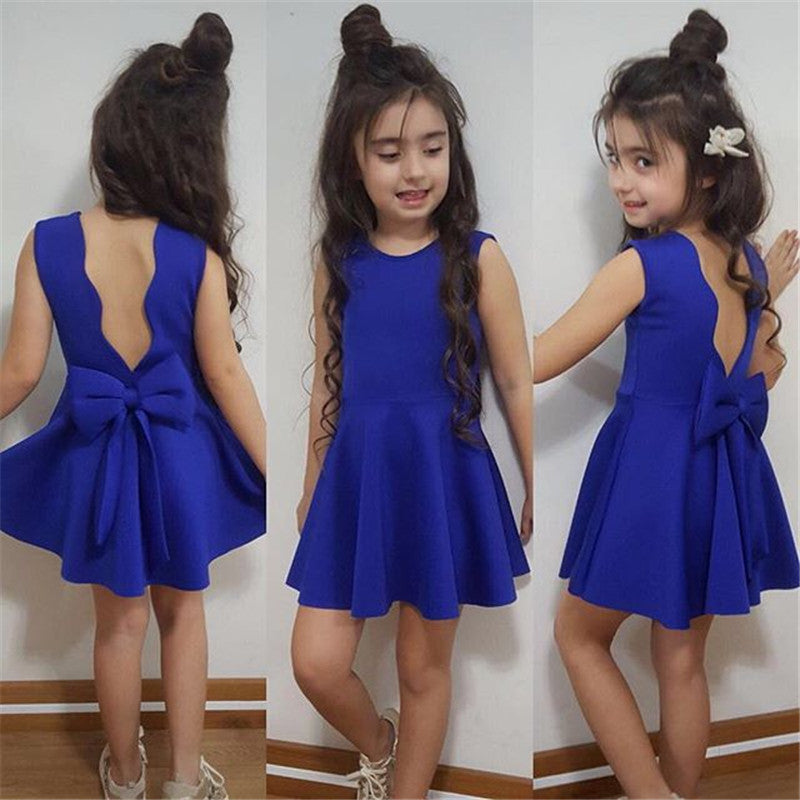 Children's clothing dress baby sleeveless girls clothes years