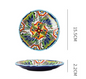 Underglaze ceramic tableware Bohemian household tableware