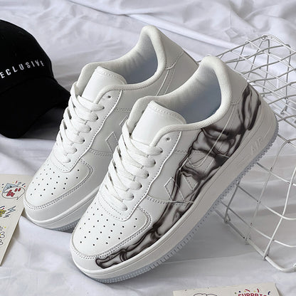 Graffiti niche sneakers breathable trendy leisure sneakers for students