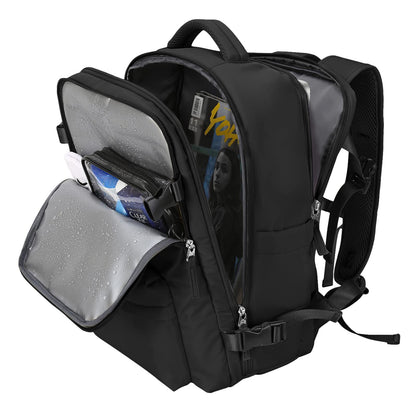 Fashionable travel backpack with large capacity