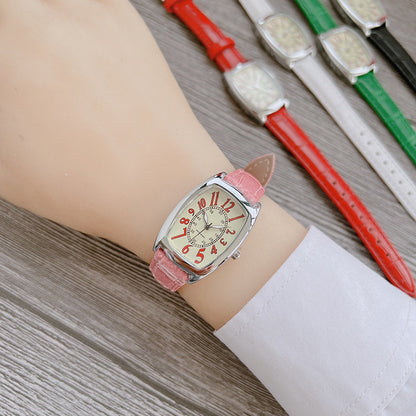 Simple quartz watch for women