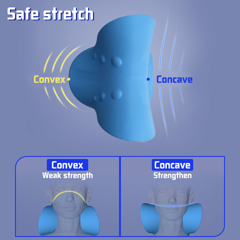 Halswirbelsäule Stretch Schwerkraft Muskel Entspannung Traktion Neck Bahre Schulter Massage Kissen Entlasten Schmerzen Wirbelsäule Korrektur