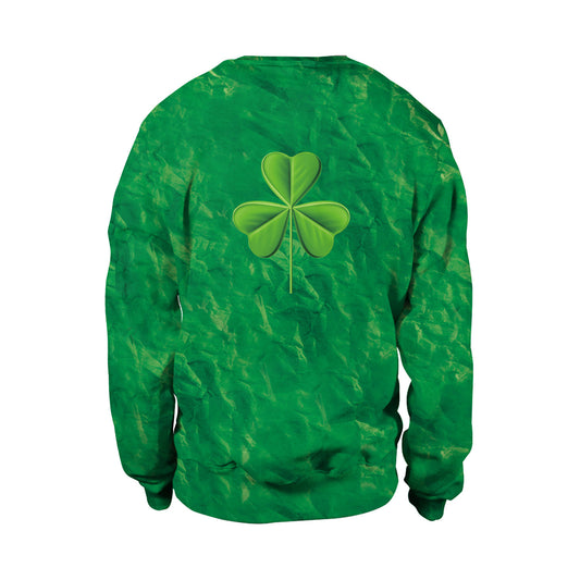 Irish festival theme cute sweater with cats and pet print