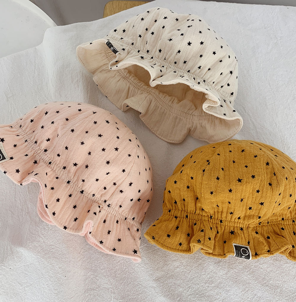 Baby Fisherman Double Dot Baby Sun Hat