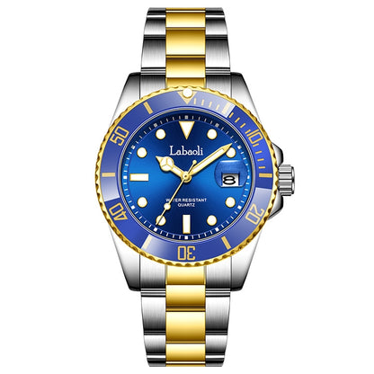 New waterproof men's quartz watch
