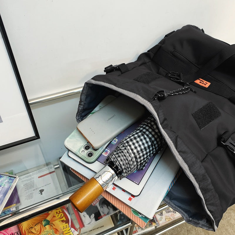 Computer backpack fashionable trendy workwear large capacity