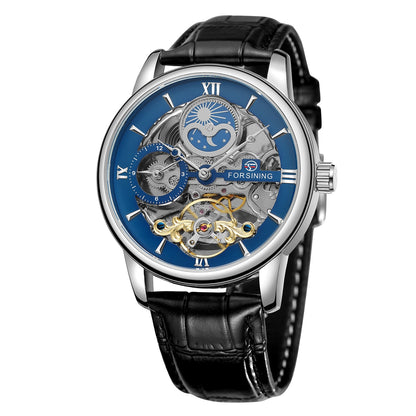 Casual Hollow Moon Automatic Mechanical Watch