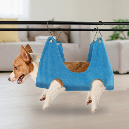 Dog Grooming Hammock Nail Trimming Aid Dog Grooming Harness Multifunctional Restraints for Small Medium and Large Dogs and Cats for Bathing Washing Grooming and Trimming Nails