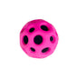 Hole ball soft bouncy ball anti-fall moon shape porous bouncy ball children's toy for indoor and outdoor ergonomic design